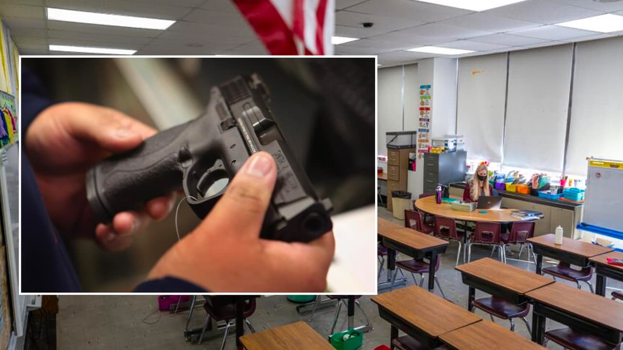 Asistente escolar lleva un arma a un kindergarten de San Marcos y estudiante la halla dentro de una mochila