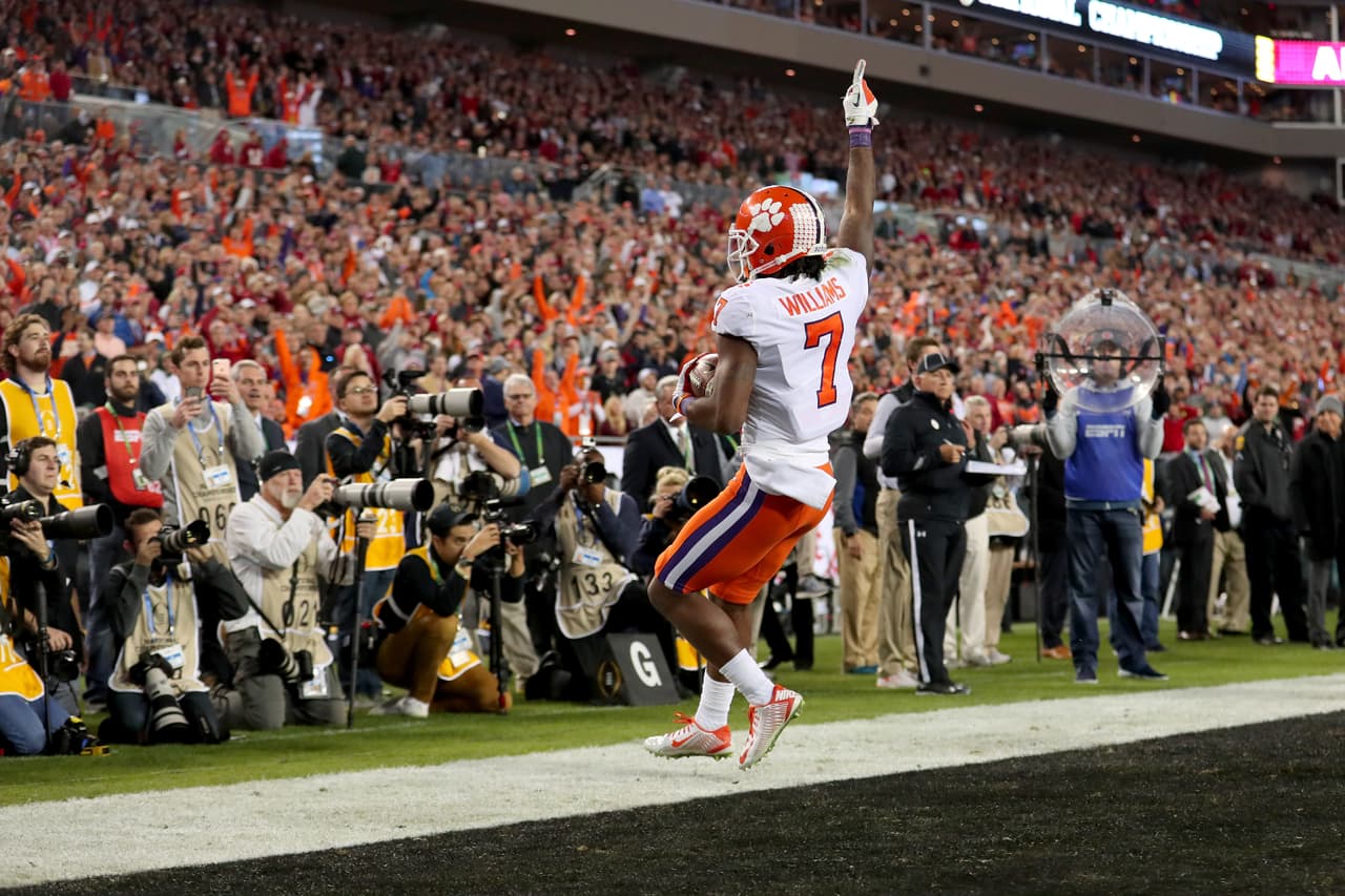 # 23 
<b>MIKE WILLIAMS</b> – WR | 
<i>Clemson</i>
<br>