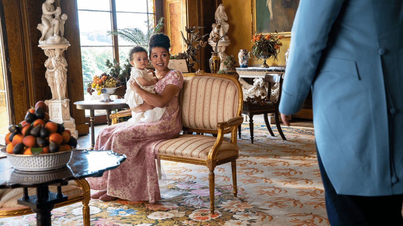 Ruby Barker como Marina Thomson en 'Bridgerton'.