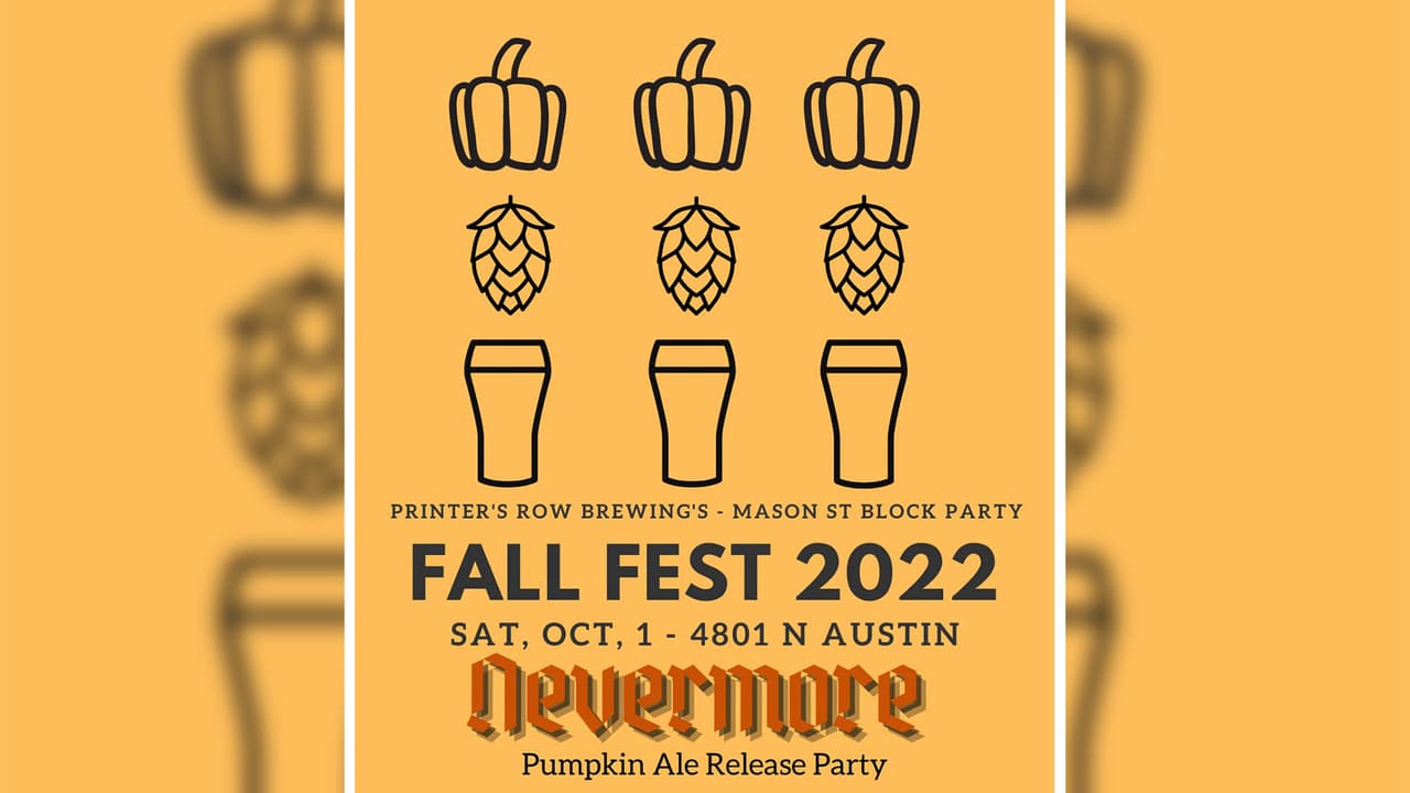 <b>Festival de Otoño en Jefferson Park</b>
<br>Evento de temporada con opciones para adultos y niños. Desde música y bebidas hasta magos y fiesta infantil son algunas de las actividades que se ofrecen en este evento. 
<br>
<a href="https://www.facebook.com/jeffparkchamber/posts/5864011430316419" target="_blank">Más detalles en esta página.</a> 
<br>
<br>
<b>¿Dónde? </b>4801 N. Austin, en las inmediaciones de Lawrence y Mason. 
<br>
<b>¿Cuándo? </b>Sábado 1 de octubre, de 11 a.m. a 7 p.m.
<br>
<b>¿Precio? </b>Acceso gratuito.