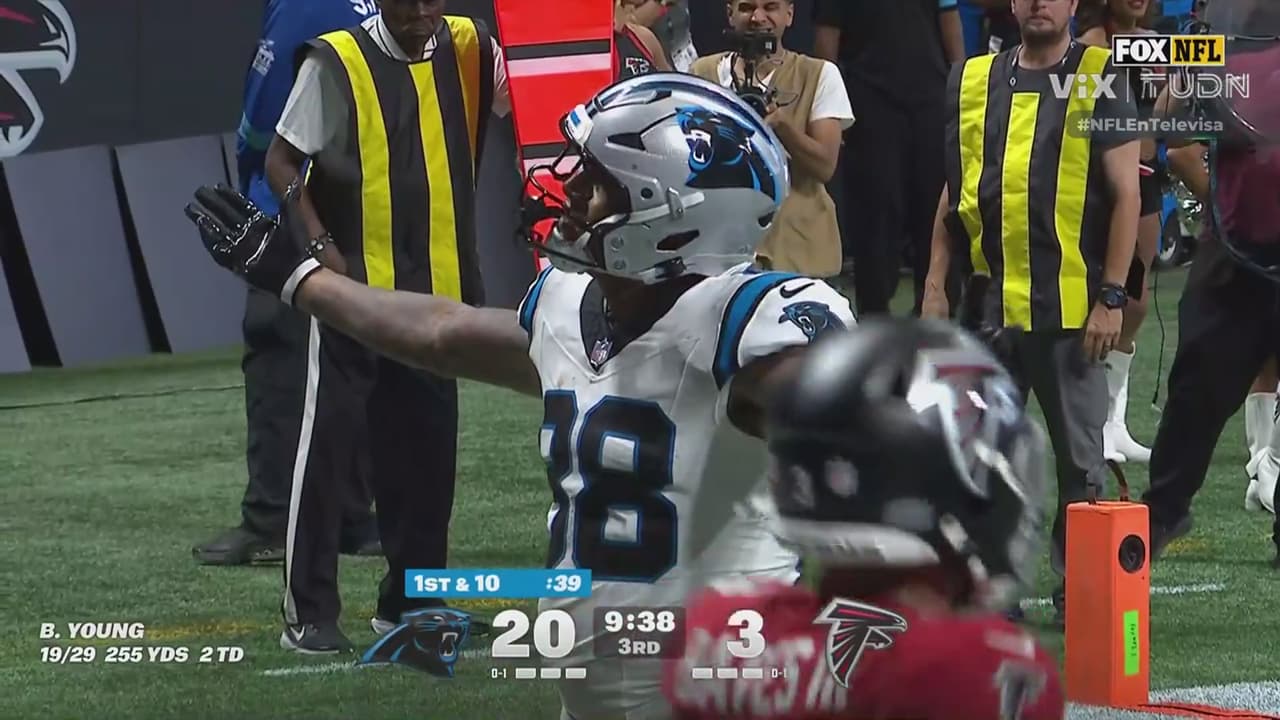 Repiten conexión: Touchdown de Panthers de Darren Waller