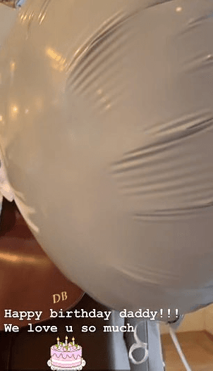 La casa de los Beckham se vistió de fiesta para celebrar el cumpleaños de papá.