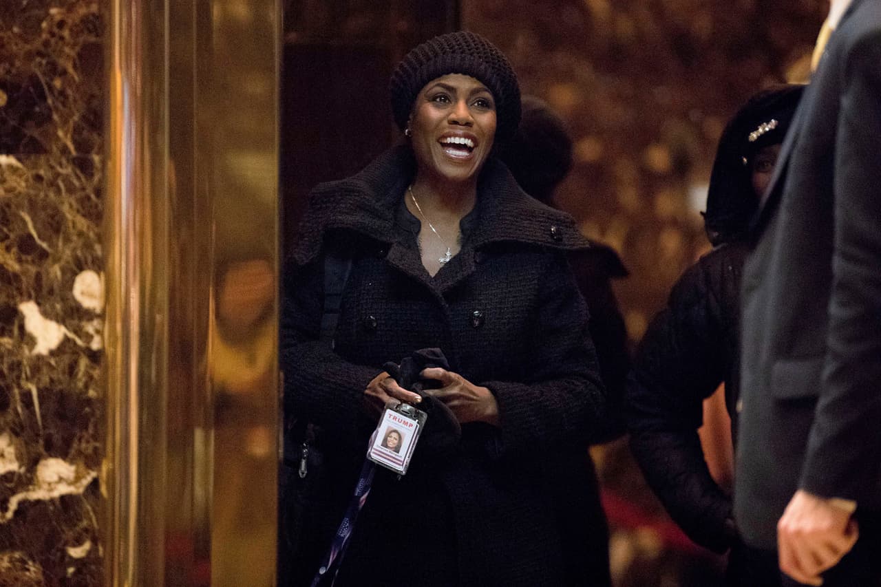 Fue una de las personalidades que desfilaron por el vestíbulo de la Torre Trump en Nueva York, cuando Donald Trump aún era presidente electo. Enero de 2017.