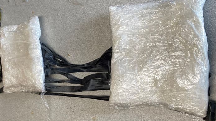 Esta es la droga incautada en el puesto de revisión de la Patrulla Fronteriza en Arizona.