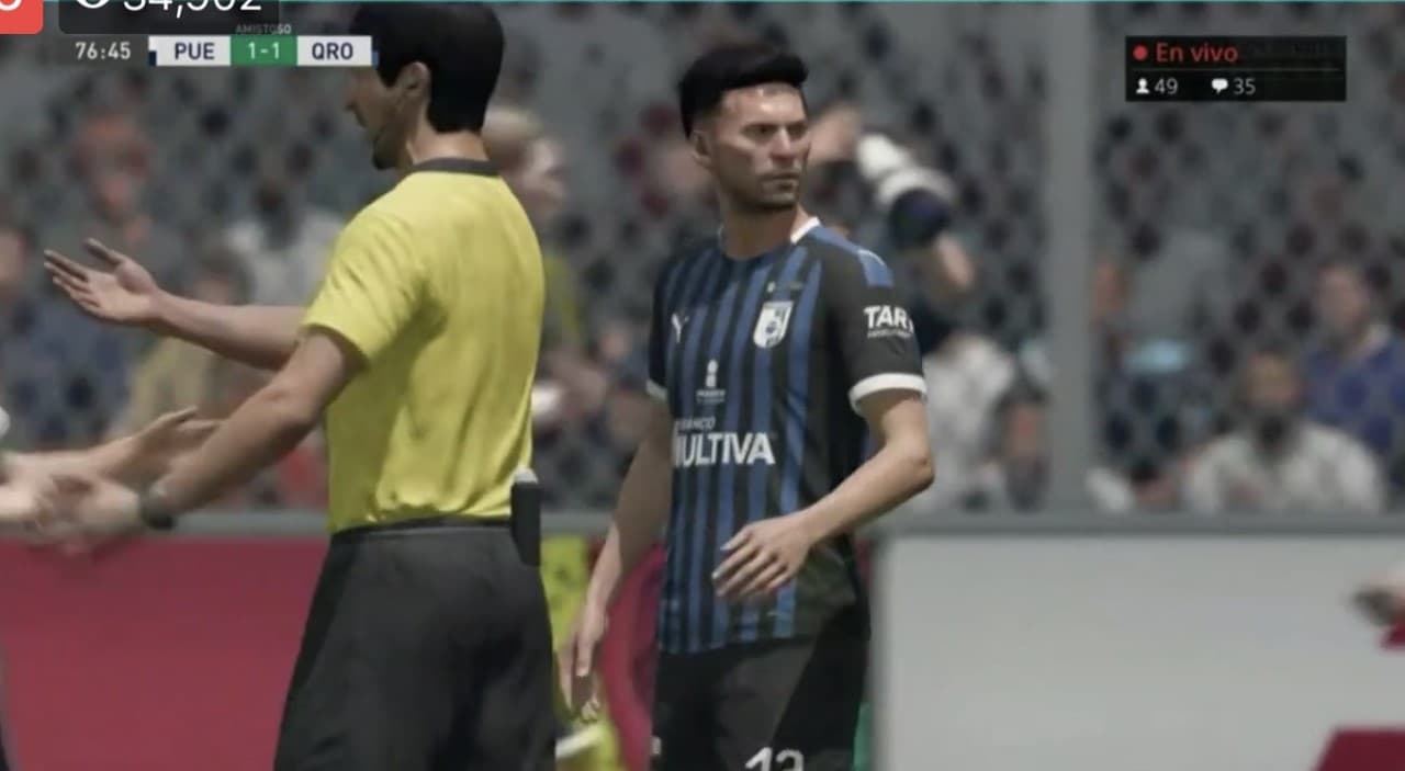 Jimmy Gómez le pone fin a la racha ganadora del Puebla de Santiago Ormeño.