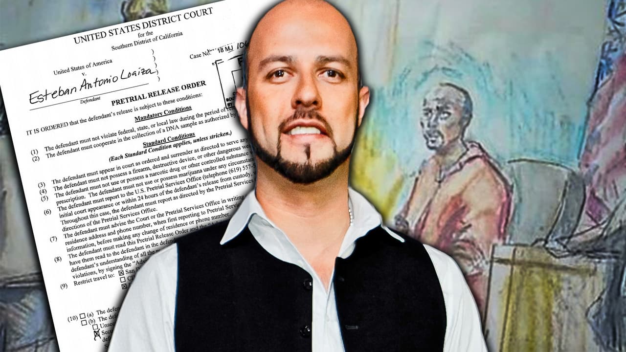 Estas son las 10 condiciones para que Esteban Loaiza quede en libertad bajo fianza