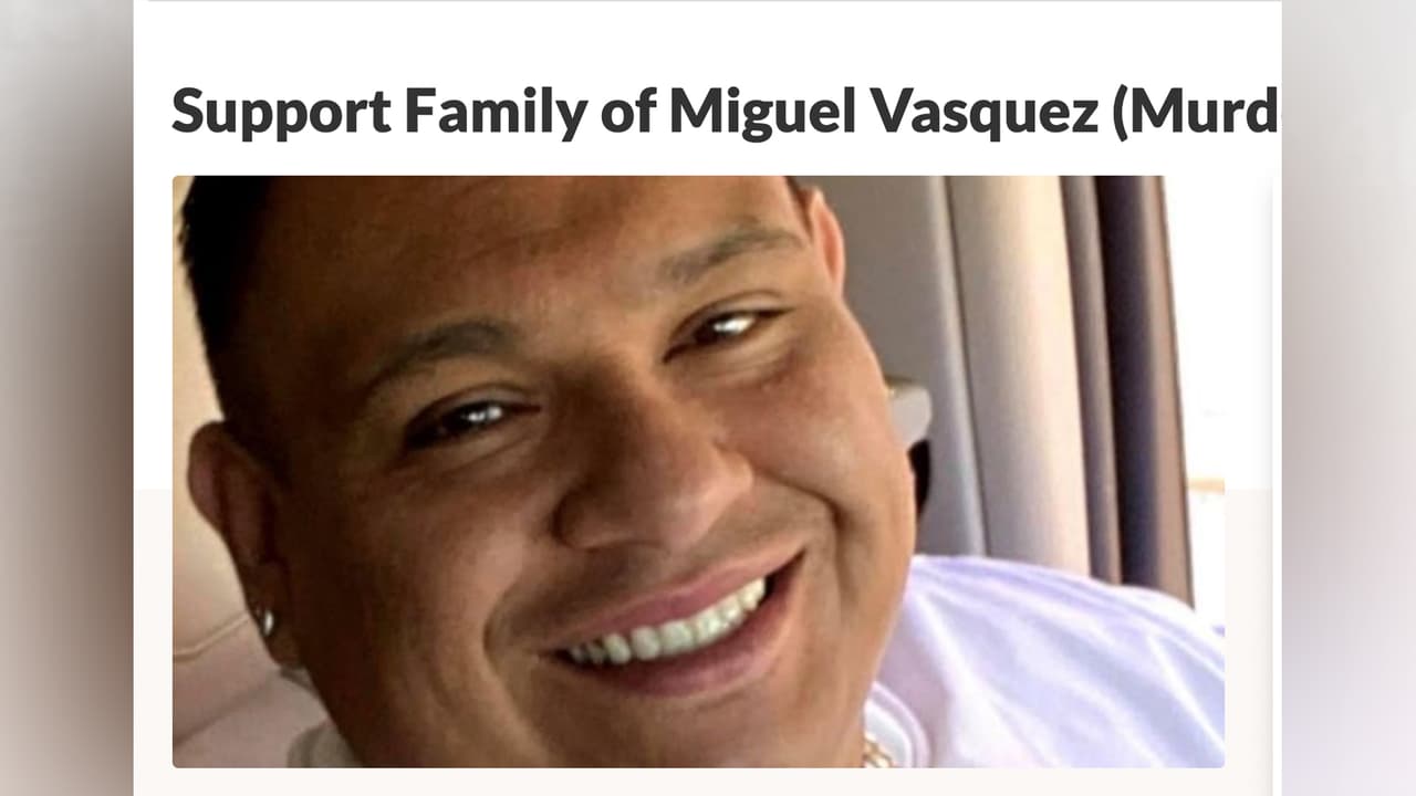 La familia de Miguel Vésquez ha habilitado una página de GoFundMe para ayudarse con los gastos funerarios.