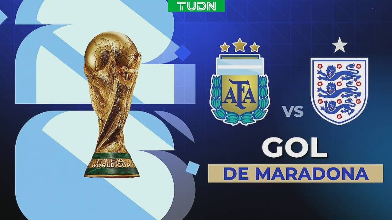 El gol de Diego Maradona a Inglaterra en México 86