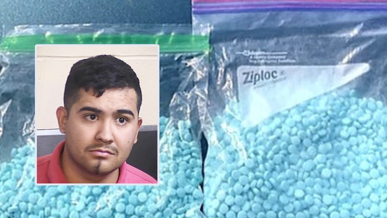  Incautan 4 mil píldoras de fentanilo durante una parada de tráfico en el condado de Fresno