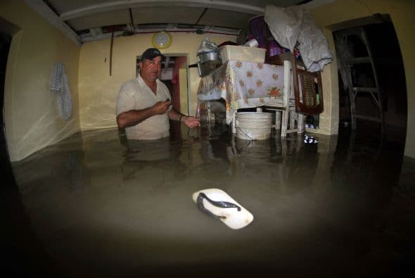Las zonas más afectadas fueron Cardel, San Pancho, Chachalacas y el propio puerto.