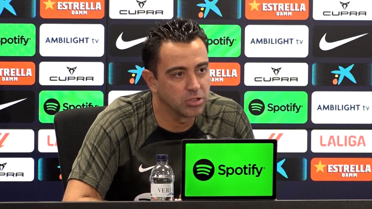 Xavi: “Nunca he tenido la sensación que los árbitros nos han beneficiado”