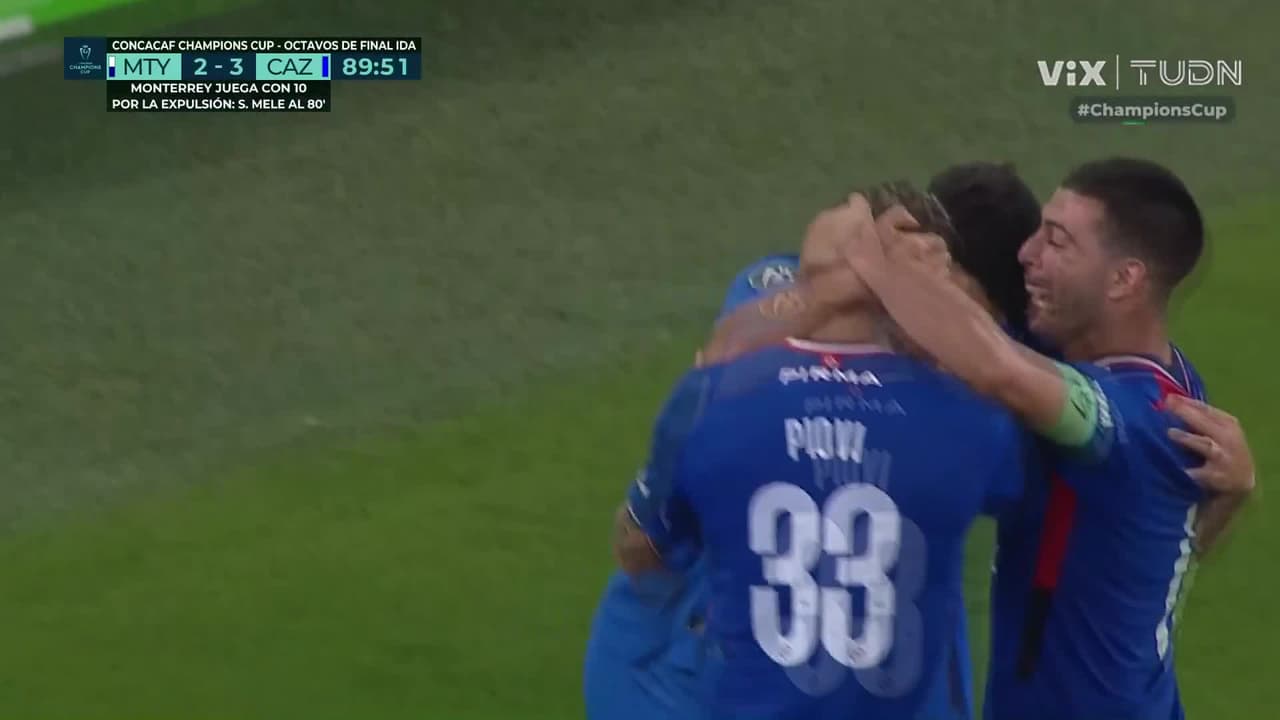 ¡Locura en Monterrey! Golazo de Nico Ibánez para firmar la voltereta