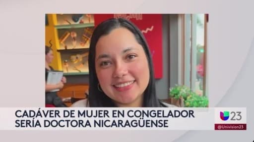 La mujer hallada muerta en congelador de un Dollar Tree sería una doctora nicaragüense