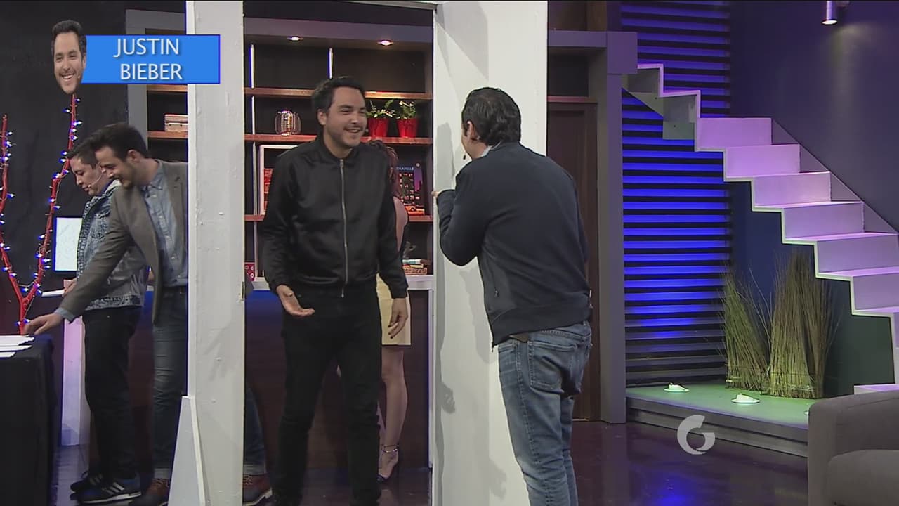 El ídolo juvenil Justin Bieber hizo una aparición fugaz.