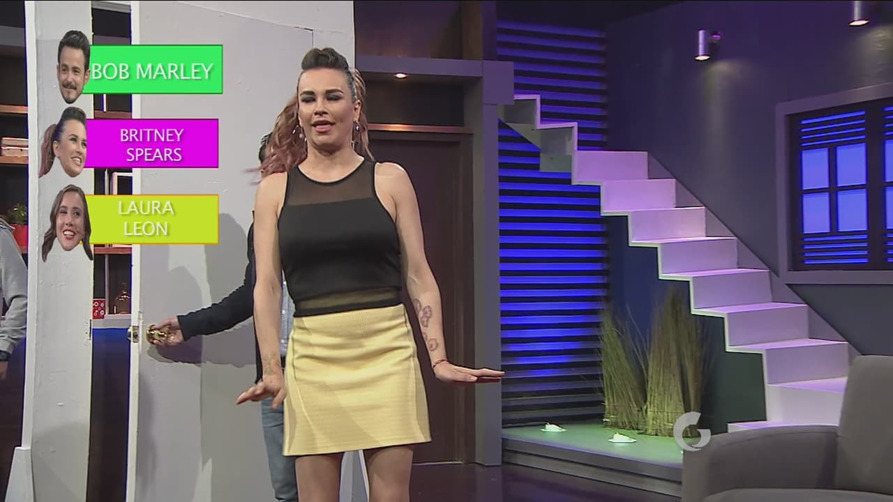 La princesa del pop, Britney Spears, no puedo faltar en el programa.