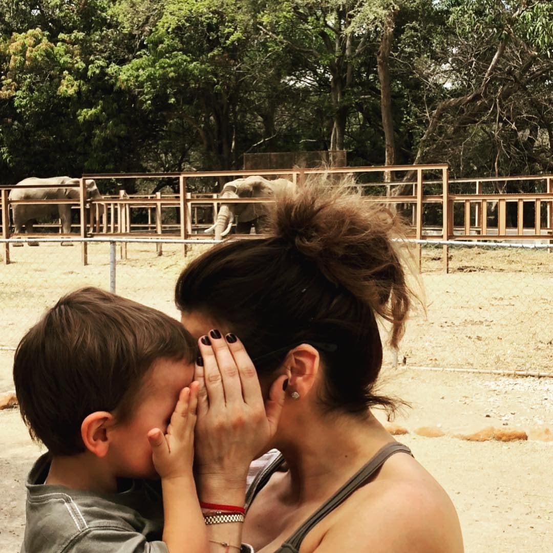 Tanto Silvia como Gerardo Casanova, papá de León, han sido cuidadosos en cuanto a la imagen de su hijo.