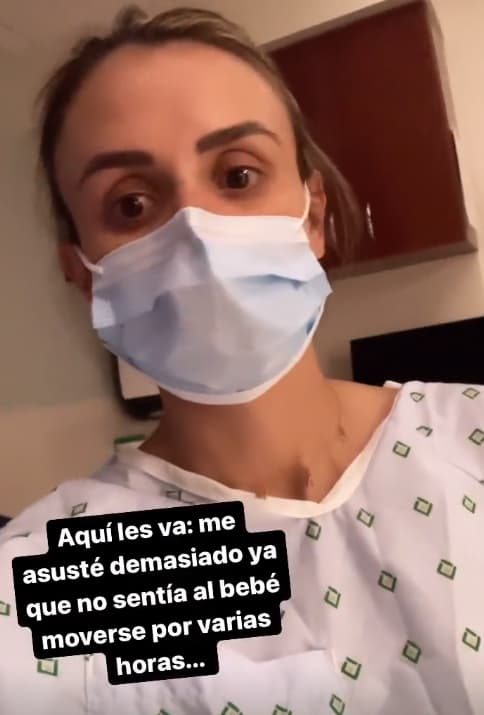 Más calmada desde el consultorio, Carolina narró que no sentir el movimiento de Noah (por horas) la alertó.