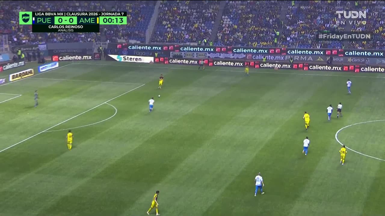 ¡Inicia la transmisión! Puebla vs. América, en directo aquí