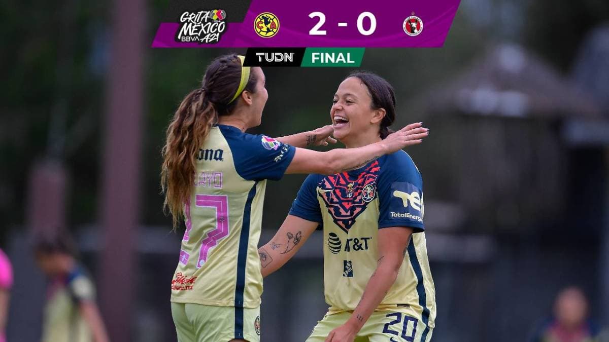 América ya es cuarto tras vencer con contundencia a Tijuana