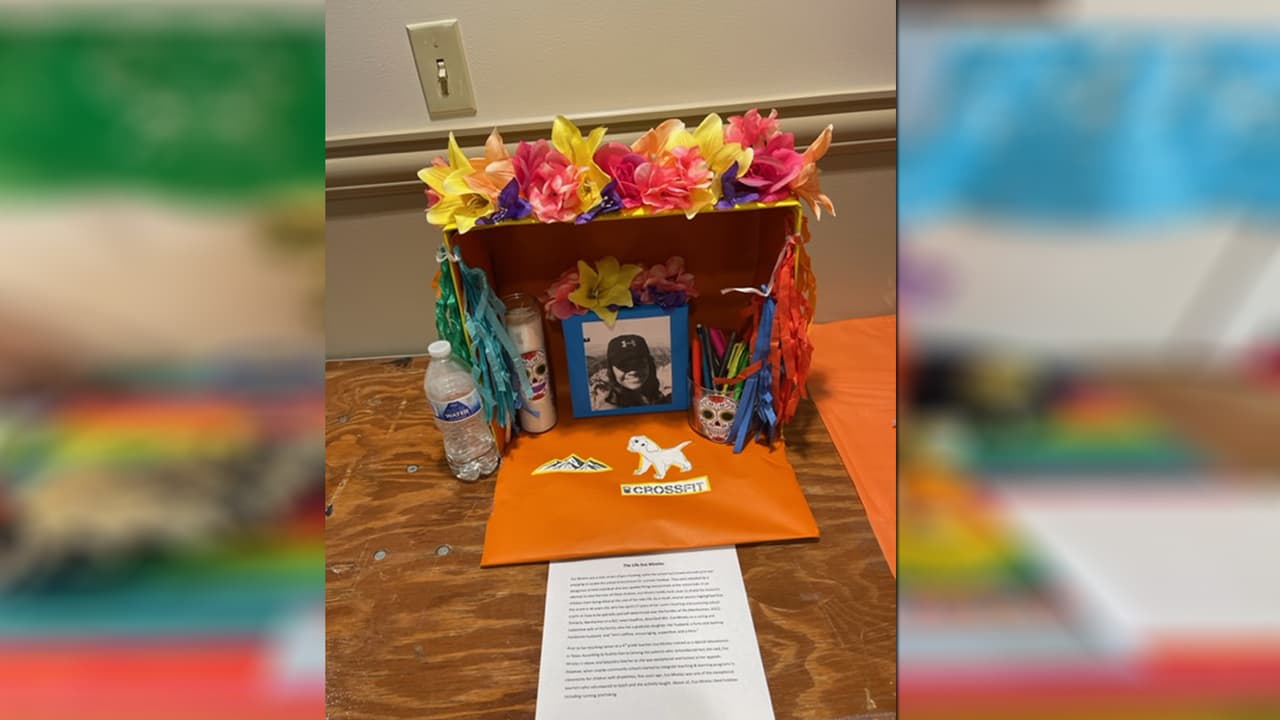 El profesor organizó los equipos de trabajos de una manera mixta, entre estudiantes hispanos y estadounidense, y así 
<b>promover las formas y maneras en que pueden aprender unos de otros sobre sus culturas.</b>