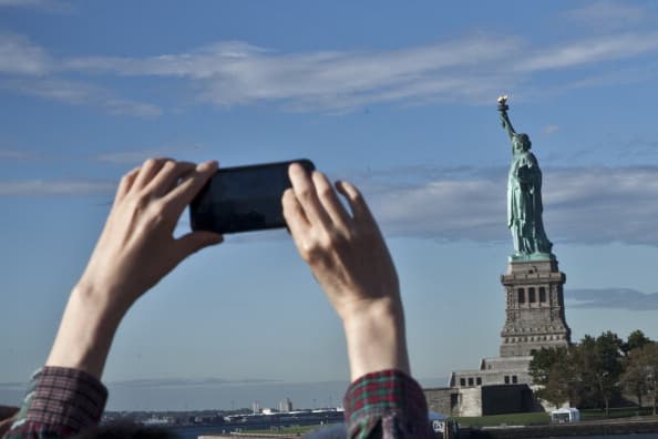 Después de los ataques de 9/11 la estatua cerró sus puertas al público.