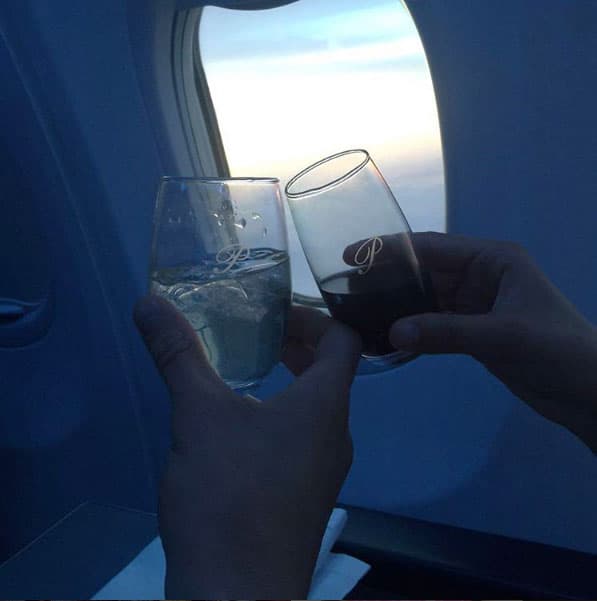 "A descansar.... merecidas vacaciones contigo @soypaulinagoto Europa allá vamos....", así iniciaron la aventura al viejo continente Paulina Goto y Horacio Pancheri.