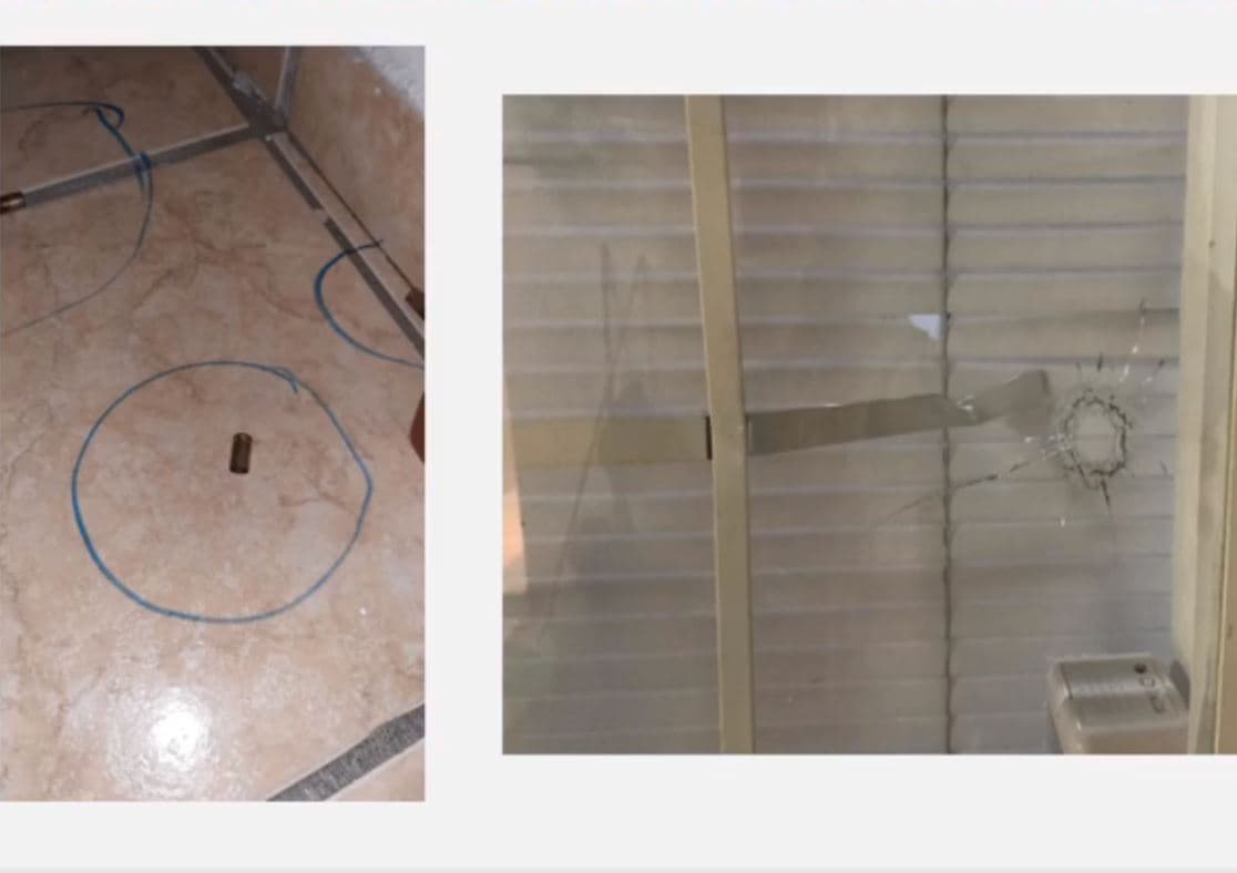 Fotografías de la escena del crimen de Sibia Orozco Alegría, quien era miembro de la iglesia La Luz del Mundo.