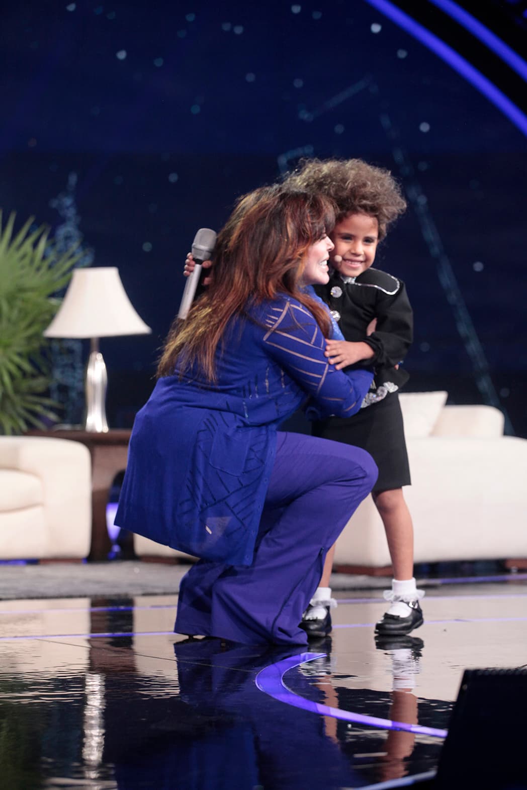 Juntas cantaron "Mala noche no".