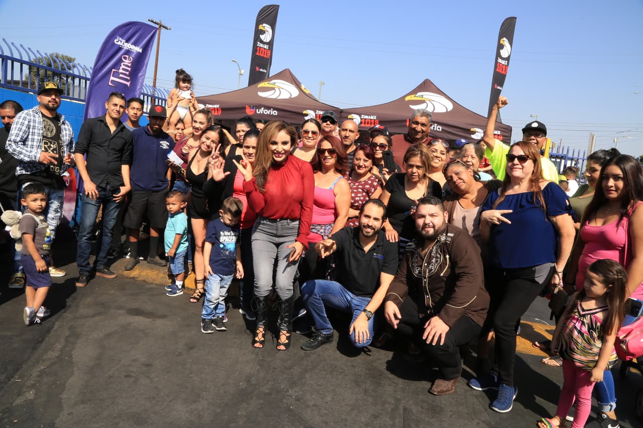 El Free-guey show es muy querido por su público y estas fotos lo demuestran.