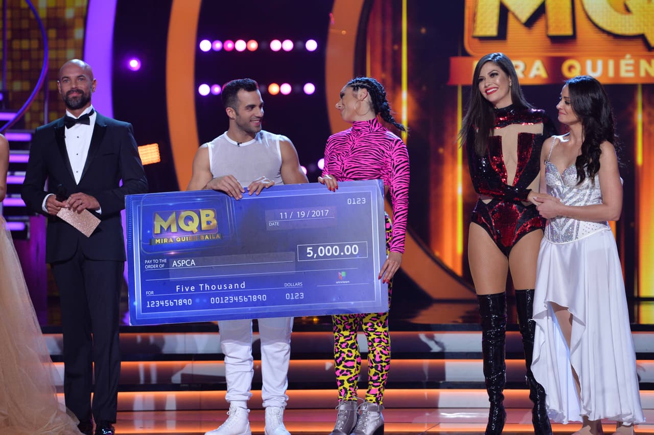 El concursante se llevó 5 mil dólares para la organización que representó, la Sociedad Americana para la Prevención de la Crueldad hacia los Animales.