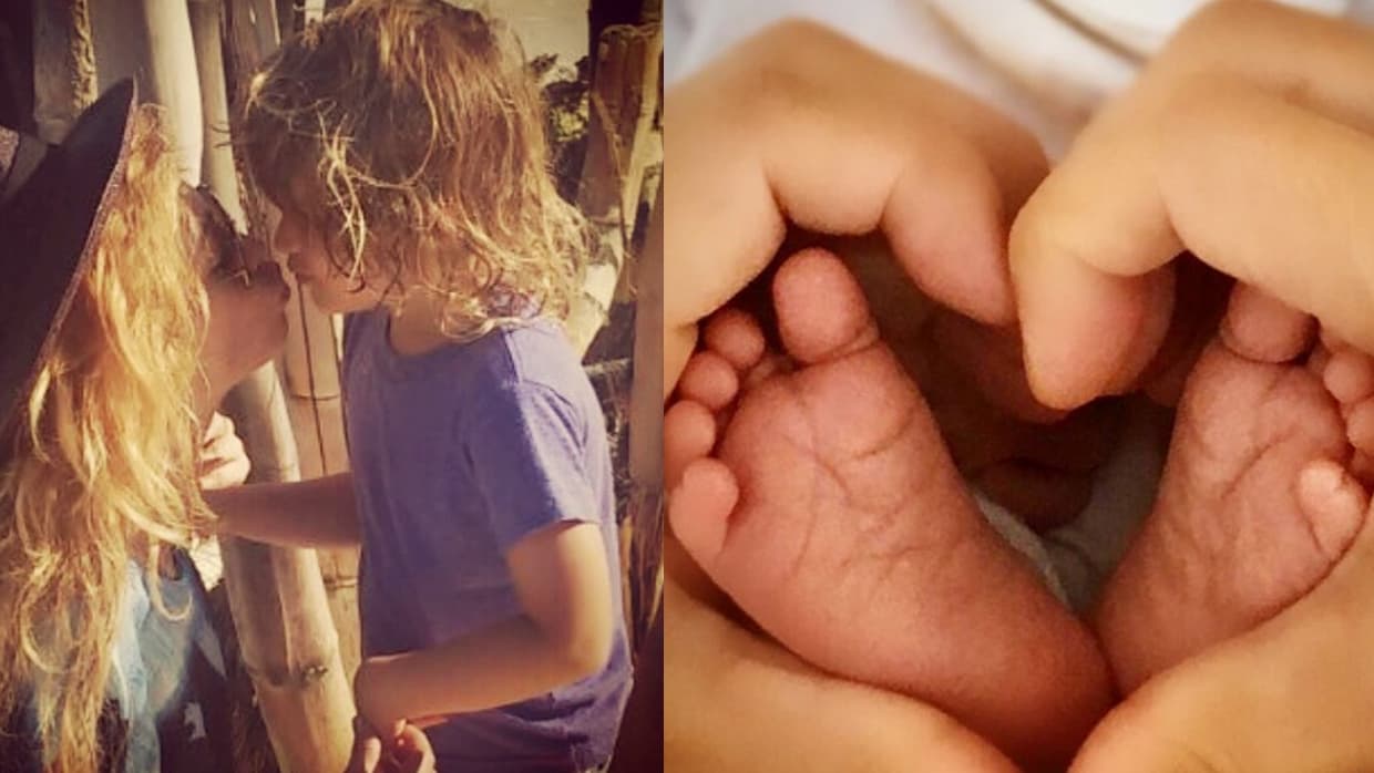Por un lado Paulina es mamá de Andrea Nicolás, de 5 años y Eros Bazúa Rubio, de 6 meses de edad.