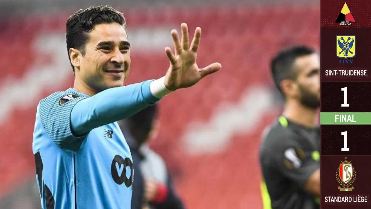 Ochoa se viste de héroe y el Standard Lieja empata con Sint-Truidense
