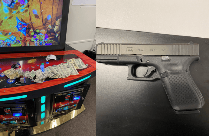 Operativo contra apuestas ilegales en Salt Lake deja dos detenidos; les decomisaron drogas, dinero y un arma 