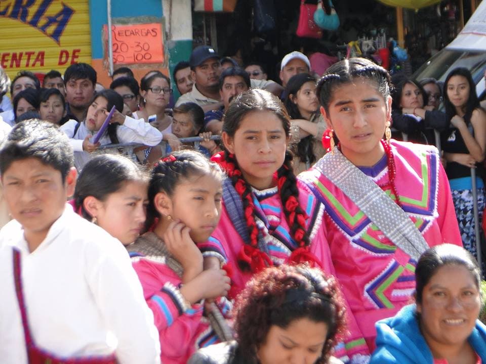 Tuvimos el honor de la visita de los pobladores de la región.