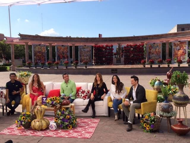 Un hermoso día fue el paisaje perfecto para el programa de HOY.