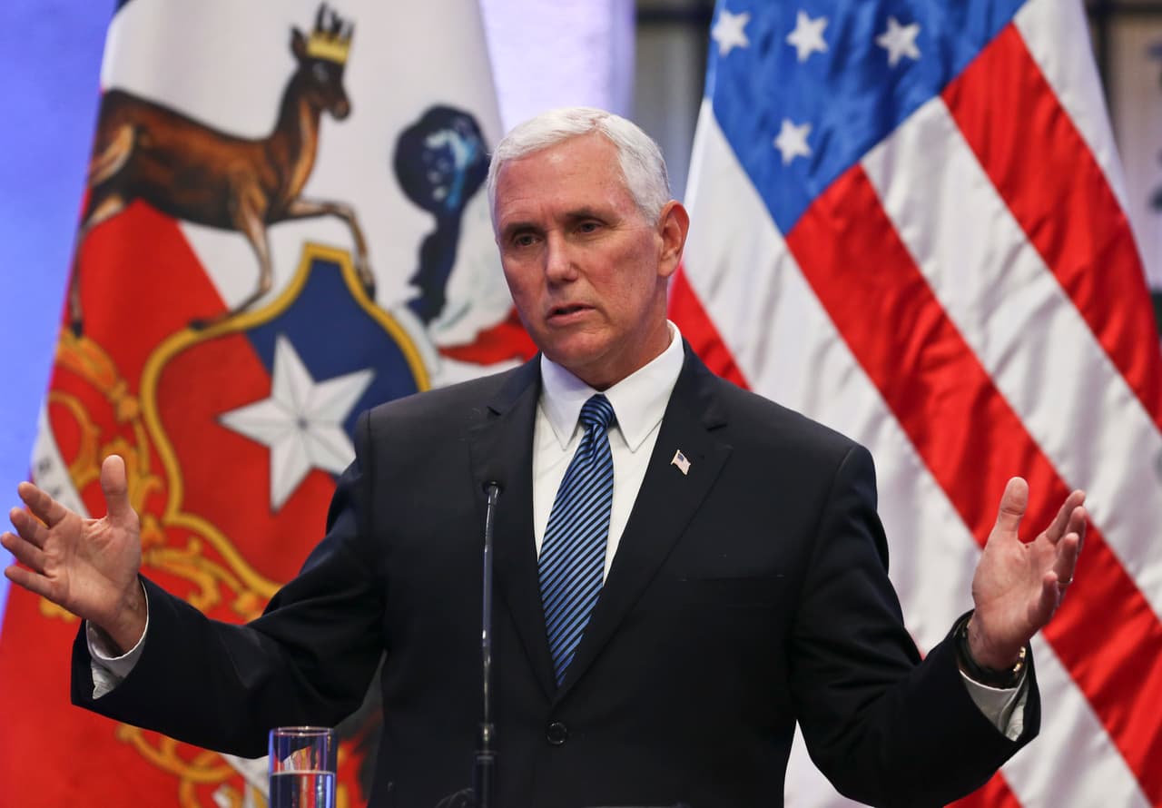 Mike Pence pide a países latinoamericanos romper relaciones con Corea del Norte