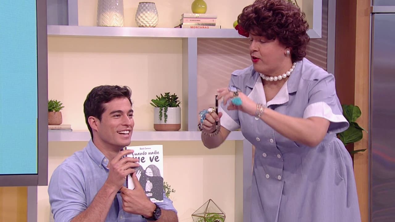 Danilo Carrera se puso coqueto cuando se reencontró en Despierta América con Meche ¿Renaud?