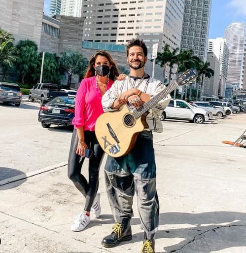 Camilo, talento y carisma, también estuvo con nosotros esta semana.