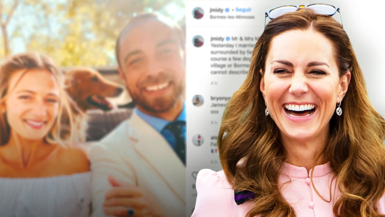 A Kate Middleton ya la hicieron cuñada otra vez: así fue la boda de su hermano James (a la que ella asistió)