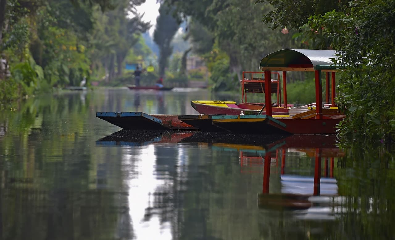 La Reserva ecológica de Xochimilco cuenta con nueve embarcaderos, los más visitados por turistas son: Nuevo Nativitas, Caltongo, Cuemanco y Zacapa, este último es el que resultó afectado por la grieta.