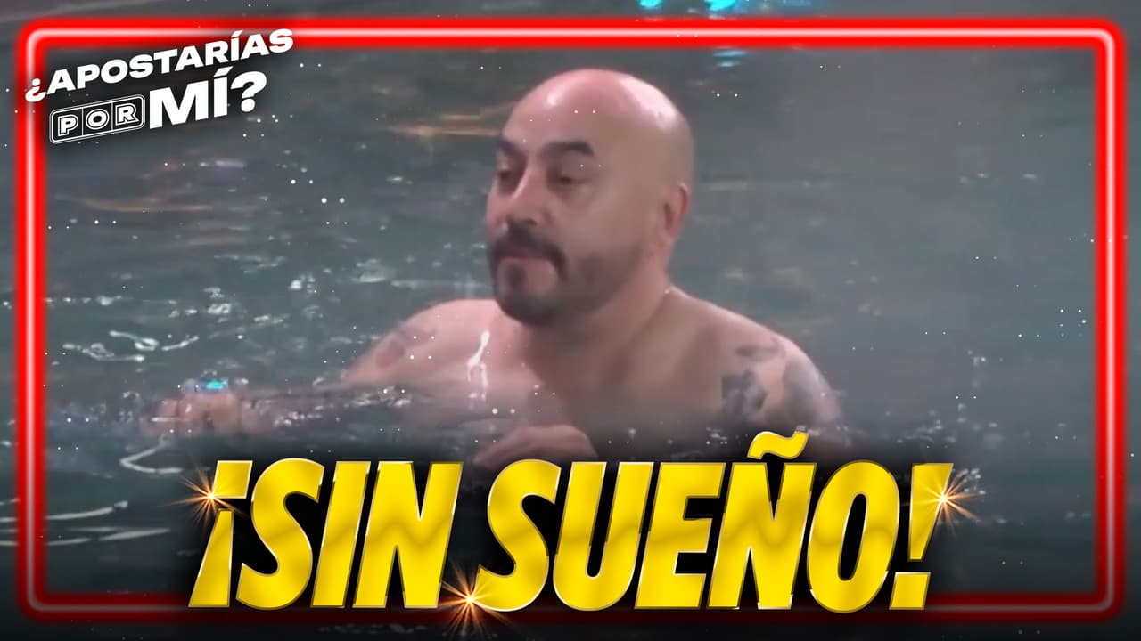¡Lupillo se mete a la alberca en plena madrugada!