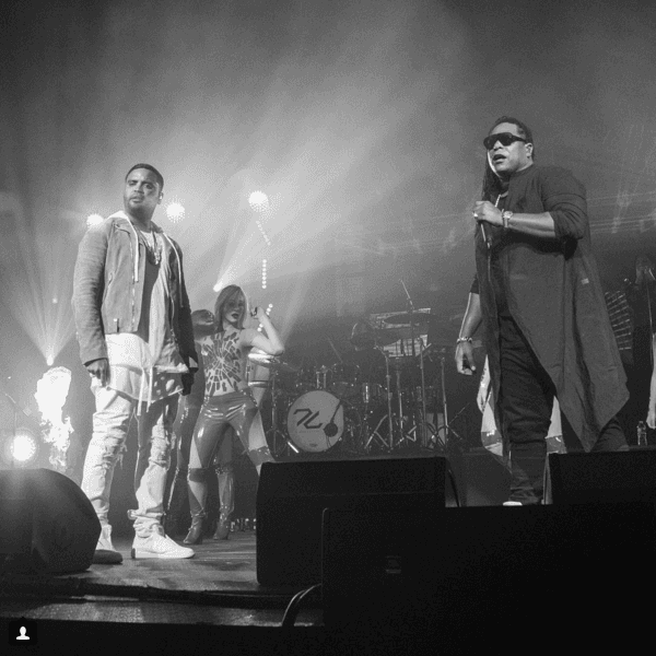 Juntos hicieron una ardiente presentación.