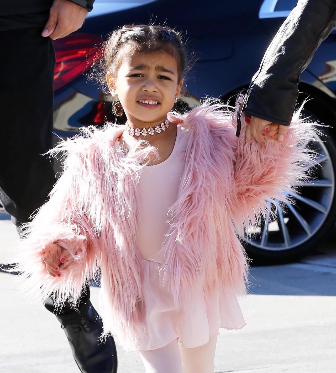 Esta vez Nori no se enojó con los paparazzi.