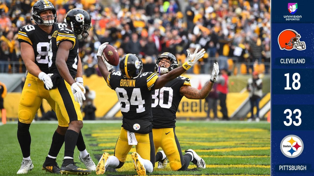 Otra gran actuación de James Conner, con 146 yardas y dos touchdowns, abrieron el camino a unos Pittsburgh Steelers quienes dieron alegría a su ciudad tras la tragedia el día anterior por un tiroteo.