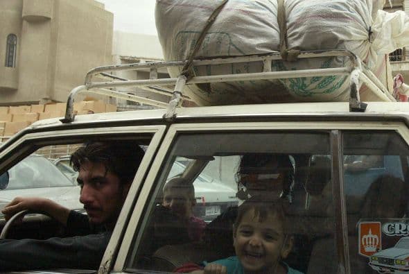 Alrededor 1.75 millones de iraquíes están refugiados en países vecinos o se han visto forzados a desplazarse en su país, según la ONU.