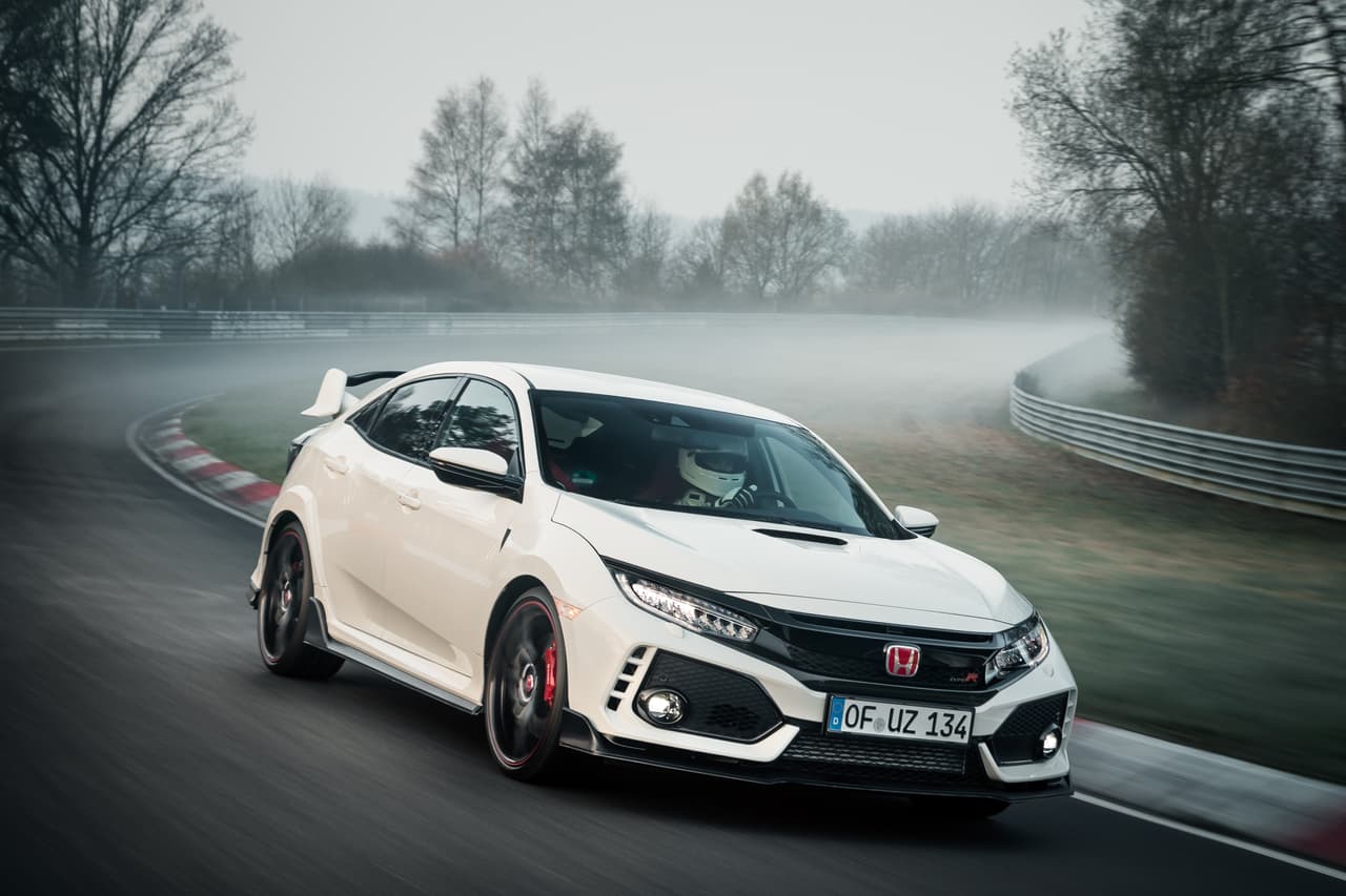 En video: El Honda Civic Type R destruye el record del Nürburgring