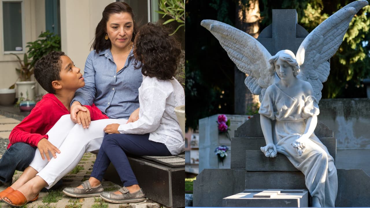Consejos para hablar con tus hijos sobre el significado de la muerte de un ser querido