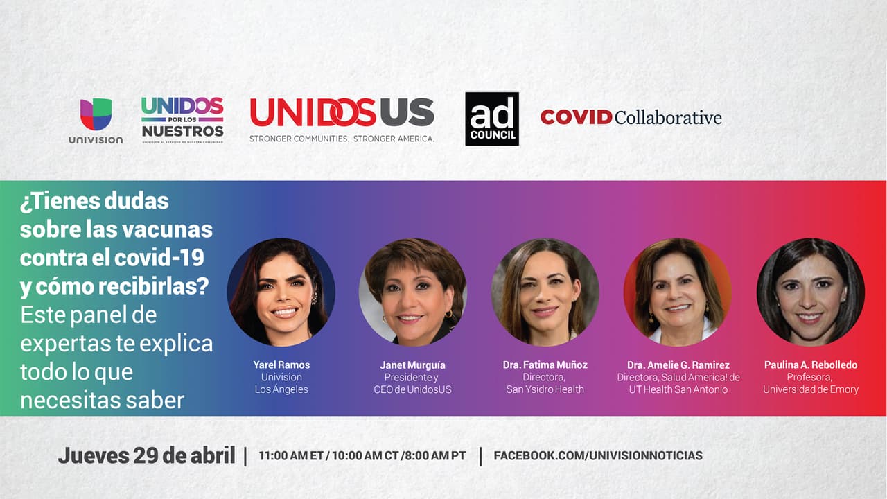 ¿Tienes dudas sobre las vacunas contra el covid-19 y cómo recibirlas? En este FB Live te explicamos todo lo que necesitas saber