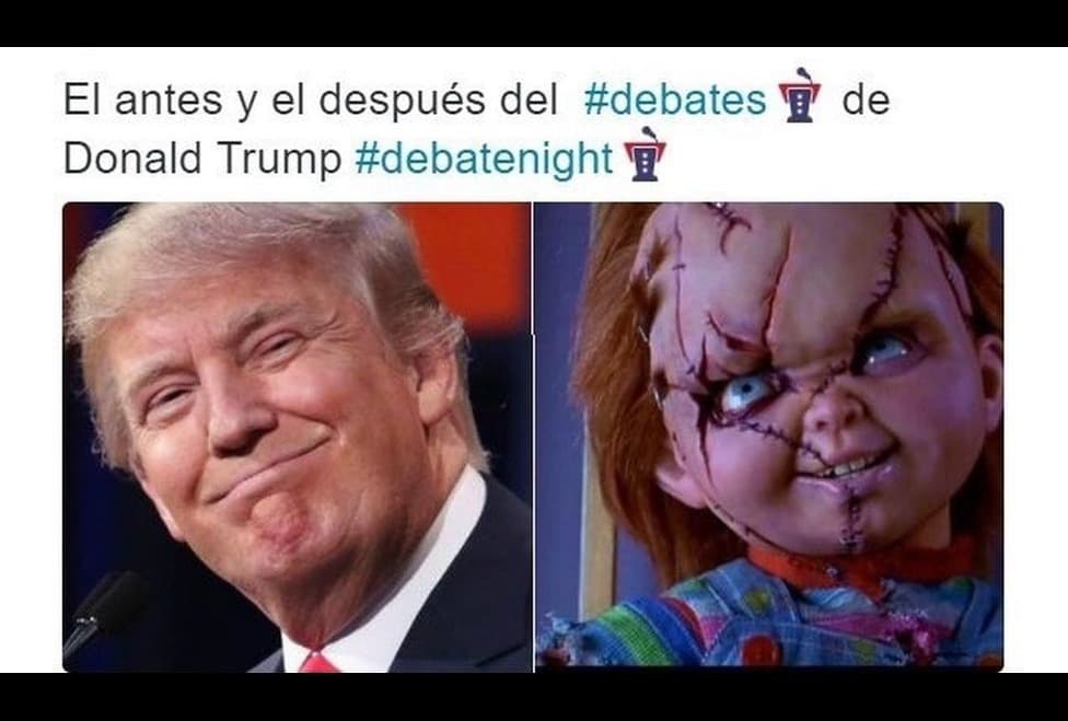 Cuando Trump se convirtió en Chucky.