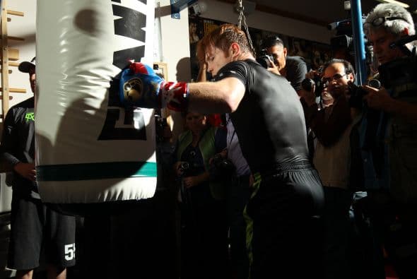 Sin duda esta es la gran pelea de su carrera, y el pelirrojo boxeador no quiere desaprovechar la oportunidad.